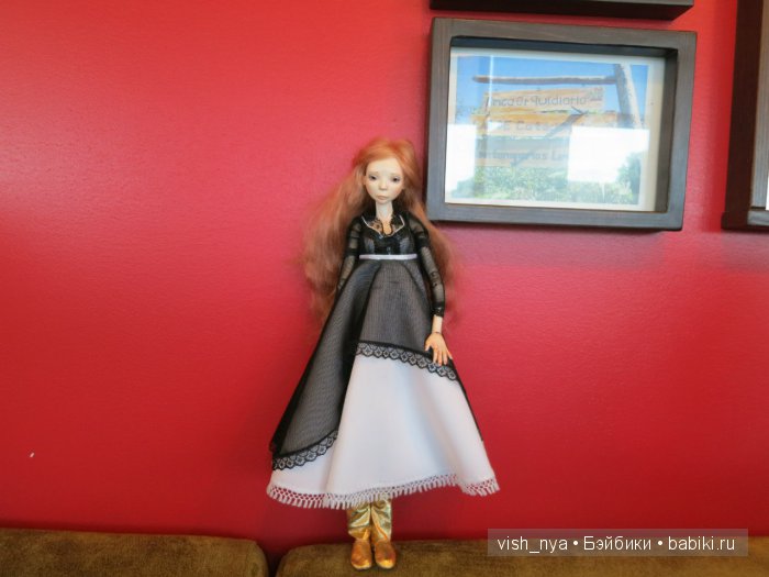 Сборная солянка: куклы и заяц. Шарнирная авторская кукла (фото 5)