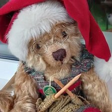 Медведь Hermann Teddy Bear Mrs. Santa