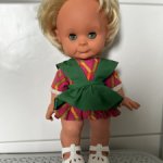 Винтажная редкая куколка ГДР Топтыжка Spielzeug  Rauenstein