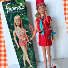 Винтажная Барби кукла Фрэнси Mattel