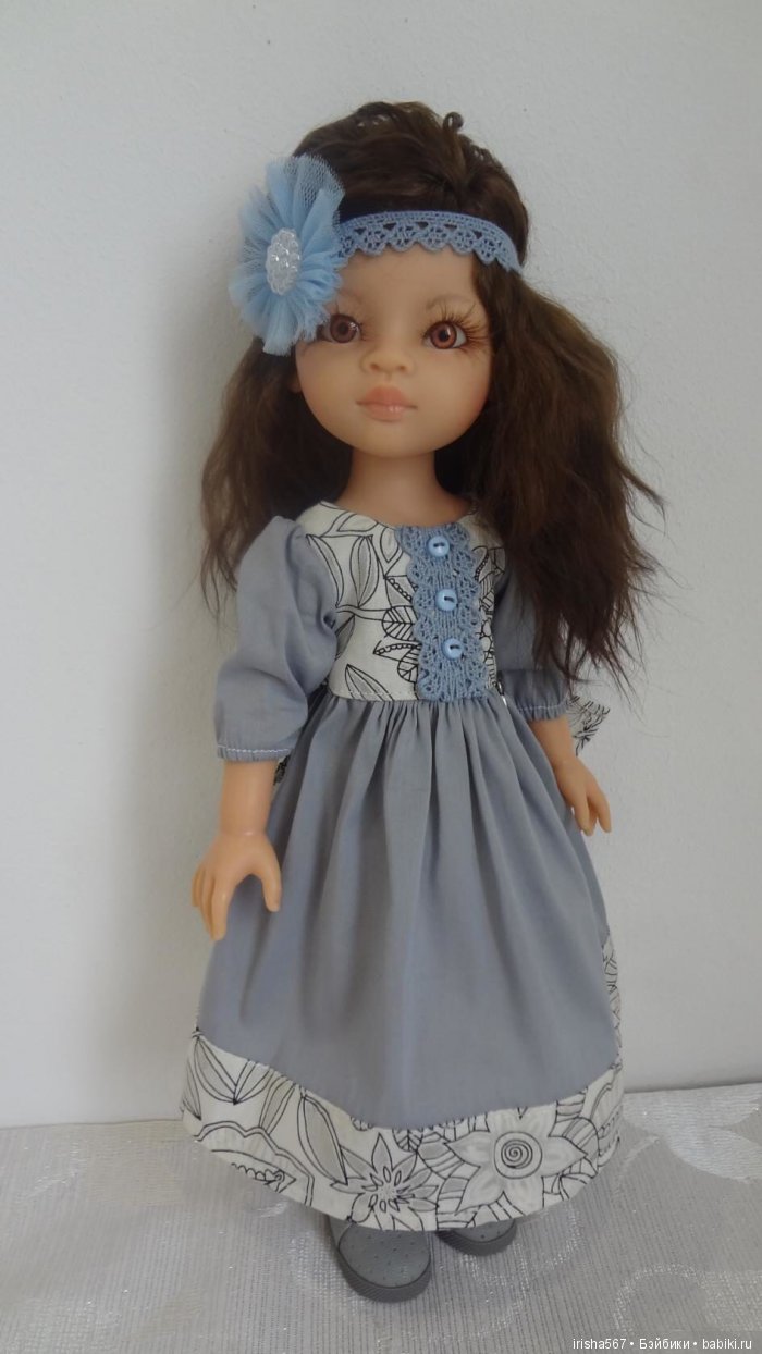 ООАК куколки Лиу — ООАК Paola Reina (Паола Рейна) и испанских кукол: перерисовка (фото 6)