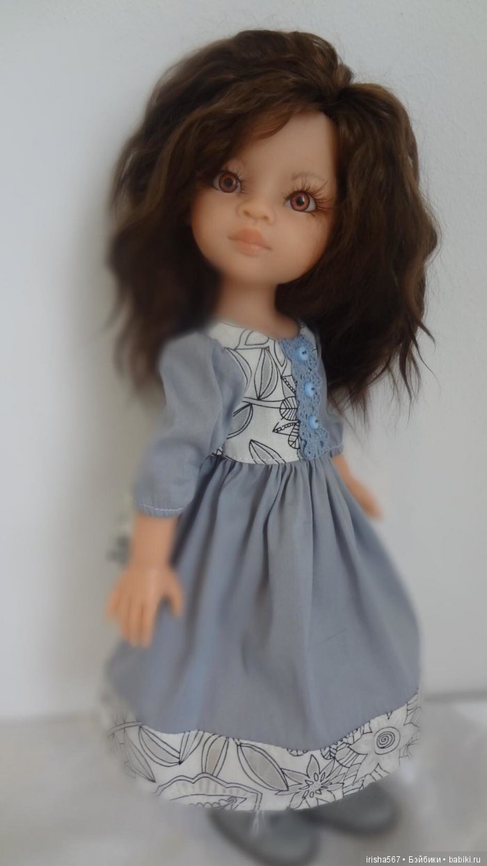 ООАК куколки Лиу — ООАК Paola Reina (Паола Рейна) и испанских кукол: перерисовка (фото 7)