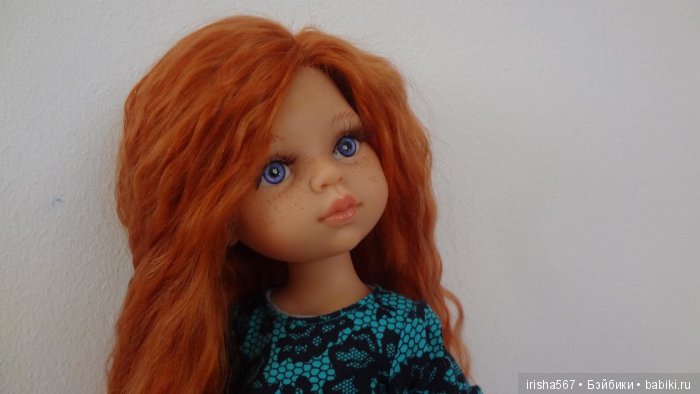 Рыжулька Кристинка — ООАК Paola Reina (Паола Рейна) и испанских кукол: перерисовка (фото 2)