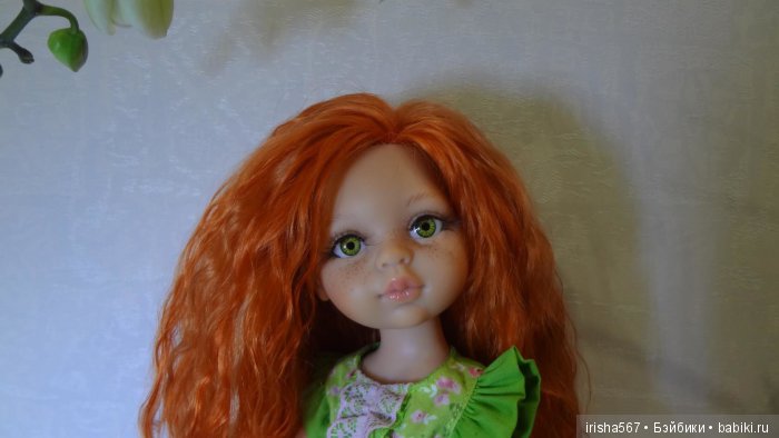 Зеленоглазая рыжулька — ООАК Paola Reina (Паола Рейна) и испанских кукол: перерисовка (фото 3)