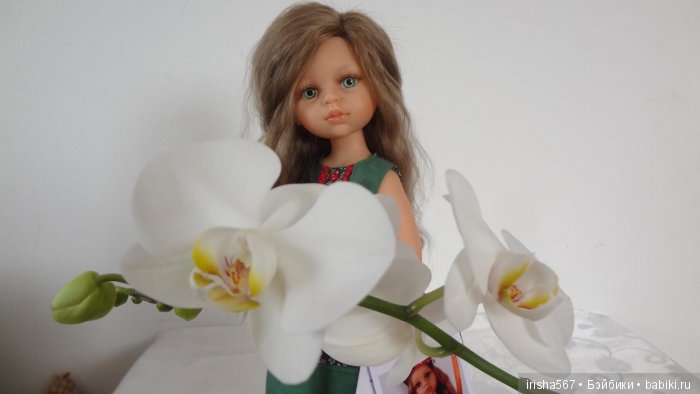 Рыжулька Кристинка — ООАК Paola Reina (Паола Рейна) и испанских кукол: перерисовка (фото 5)