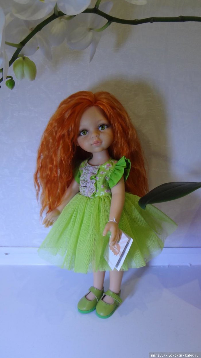 Зеленоглазая рыжулька — ООАК Paola Reina (Паола Рейна) и испанских кукол: перерисовка (фото 2)