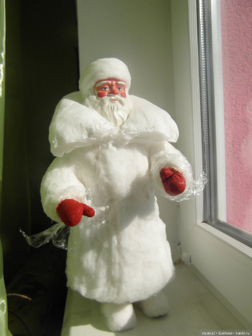 Реставрация ватных игрушек (фото 2)