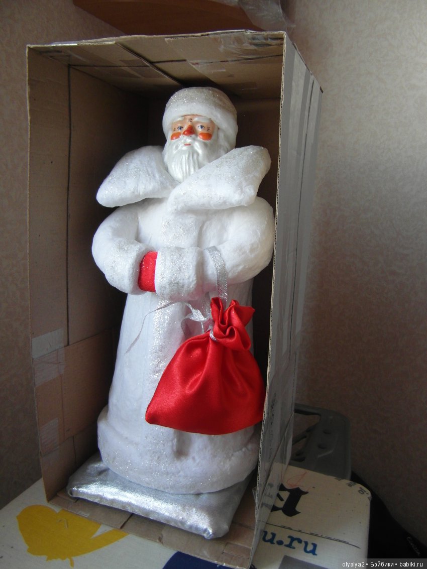 Реставрация ватных игрушек