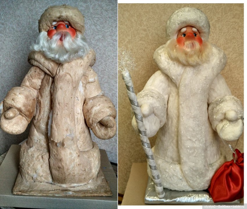 Новый старый Дед Мороз | Бэйбики Новый старый Дед Мороз — Ремонт кукол СССР и ГДР (немок): чернота