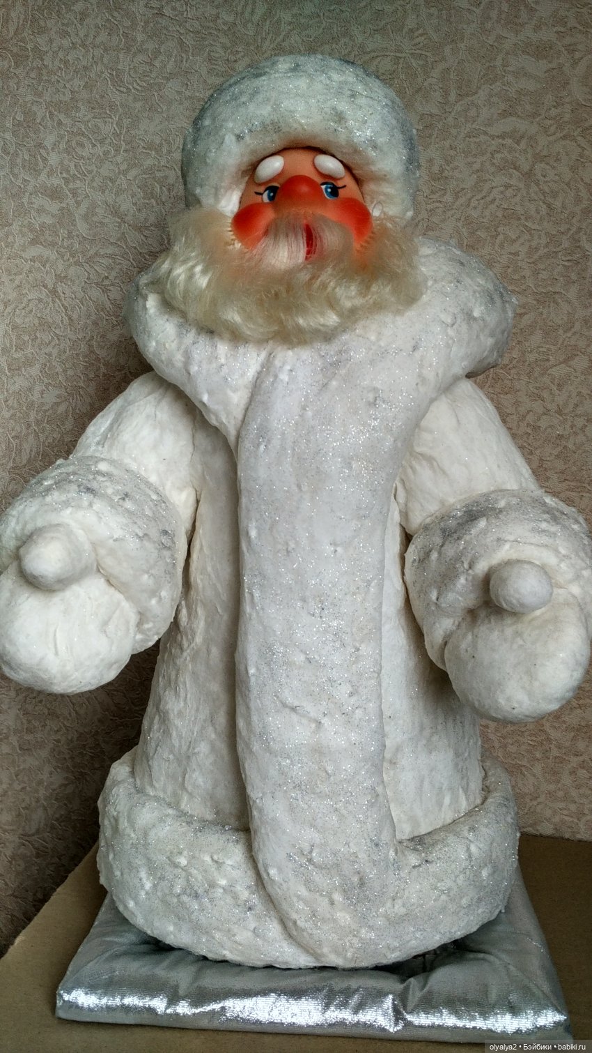 Новый старый Дед Мороз | Бэйбики Новый старый Дед Мороз — Ремонт кукол СССР и ГДР (немок): чернота (фото 7)