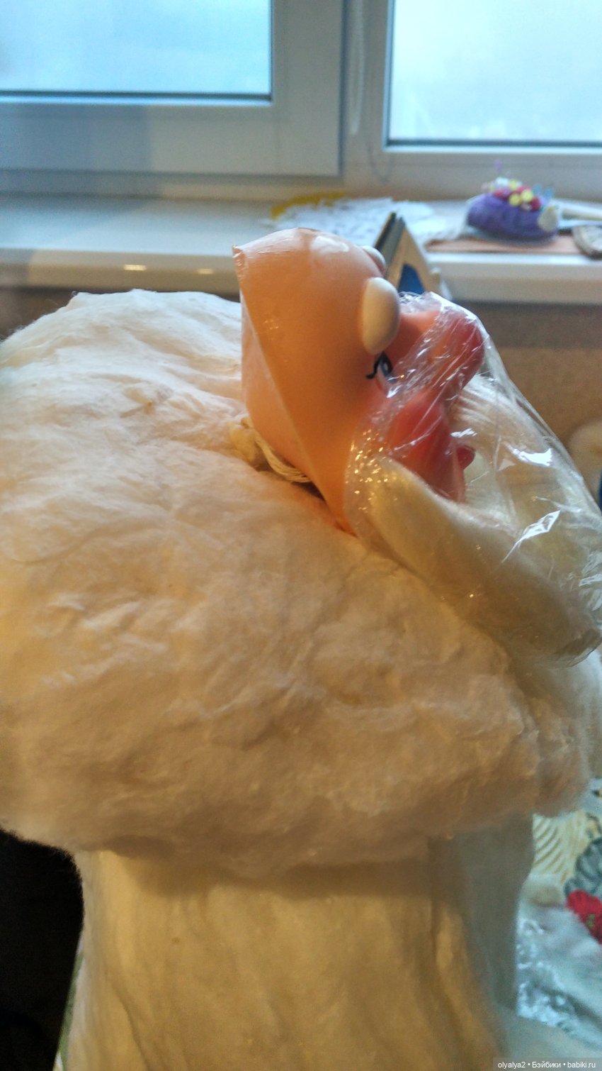 Новый старый Дед Мороз | Бэйбики Новый старый Дед Мороз — Ремонт кукол СССР и ГДР (немок): чернота (фото 5)