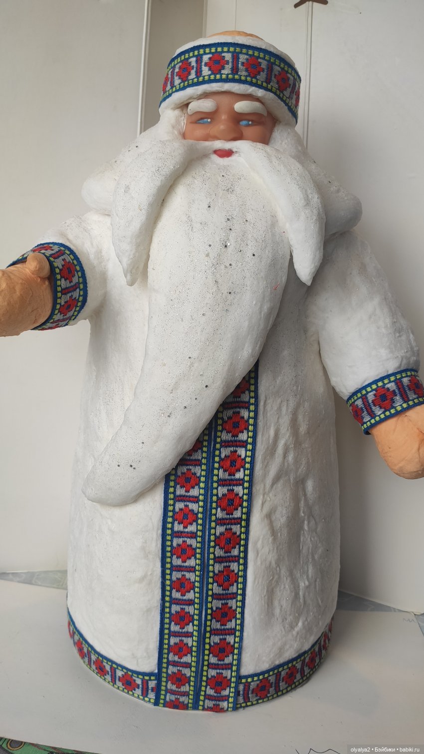 Дед Мороз — Ремонт кукол СССР и ГДР (немок): чернота (фото 8)