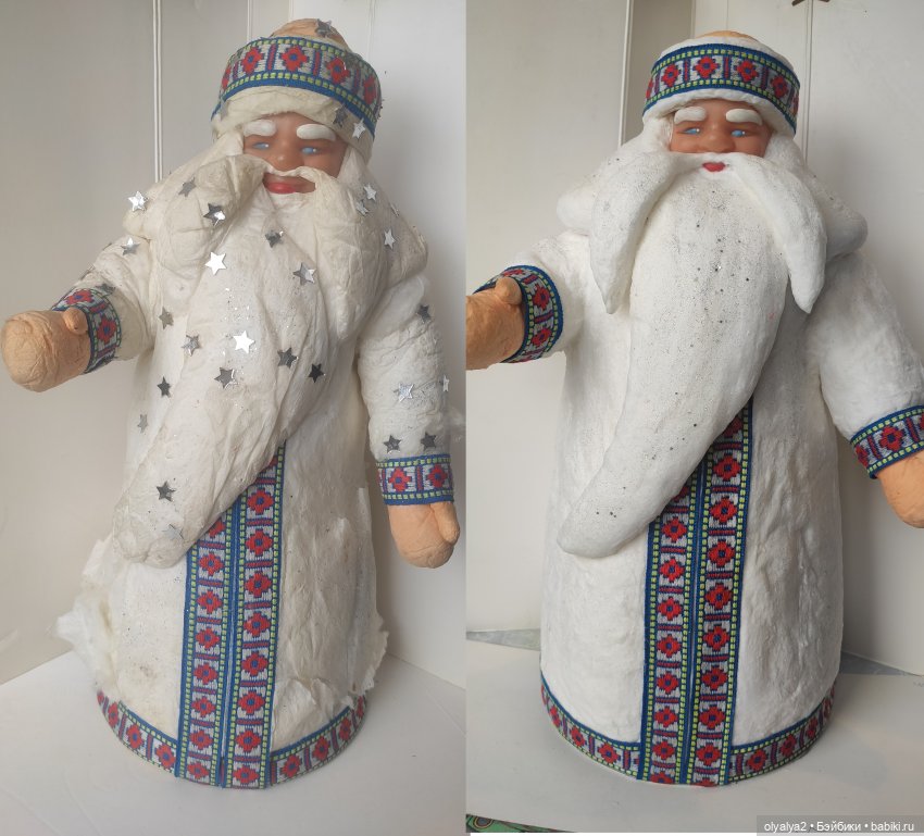 Дед Мороз — Ремонт кукол СССР и ГДР (немок): чернота