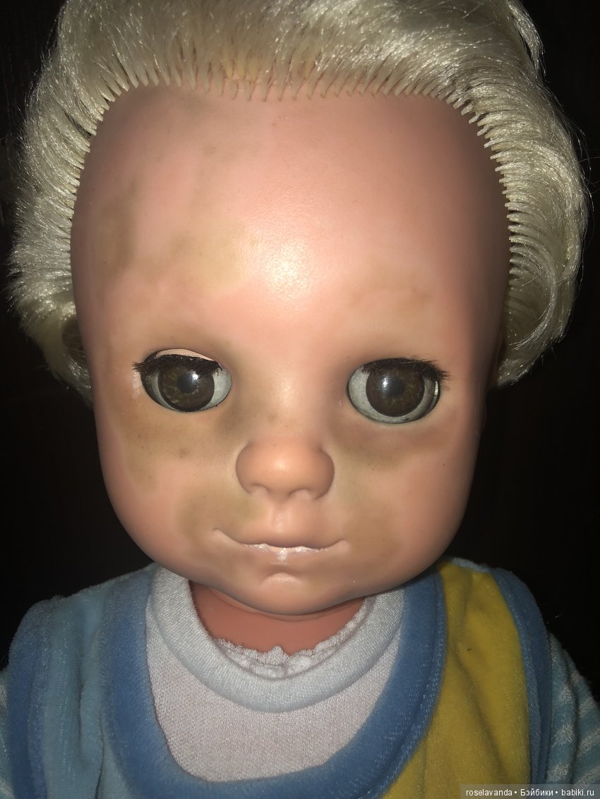 Помошь знатоков — Ремонт кукол СССР и ГДР (немок): чернота (фото 3)