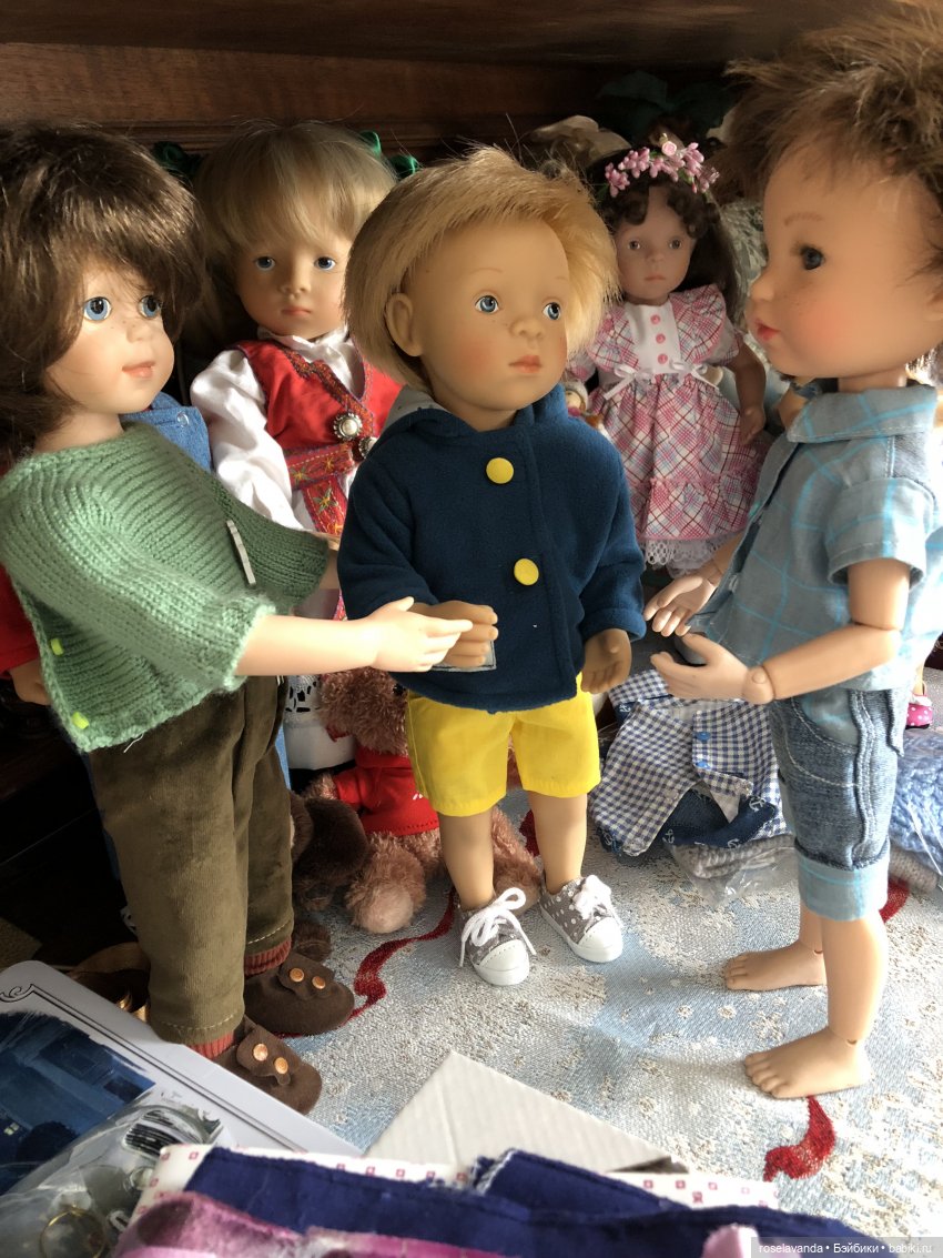 Минуш и К"( продолжение) — Куклы Kathe Kruse (Кате/Кэте Крузе): фото