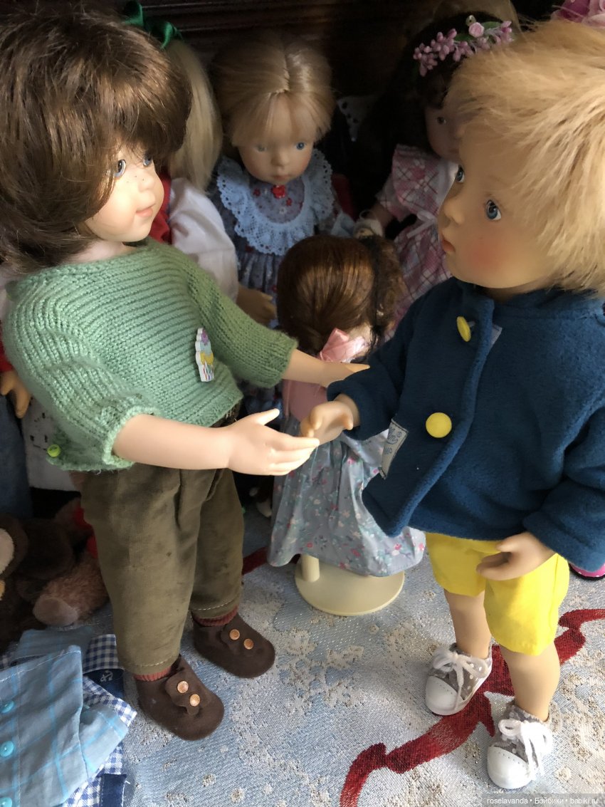 Минуш и К"( продолжение) — Куклы Kathe Kruse (Кате/Кэте Крузе): фото (фото 5)