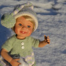 Лучик света в зимний день