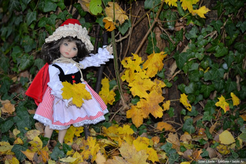 Плачет золотом листьев осень. Куколка Дианы Эффнер (фото 3)