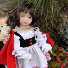 Плачет золотом листьев осень. Куколка Дианы Эффнер