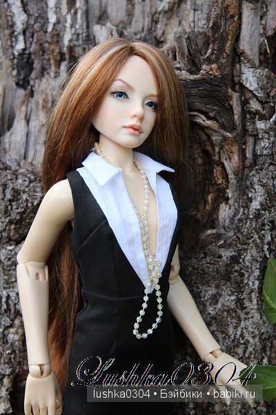 Черное и белое — Одежда и обувь для кукол BJD (БЖД): 1/3 (фото 7)