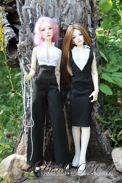 Черное и белое 2 — Одежда и обувь для кукол BJD (БЖД): 1/3 (фото 5)