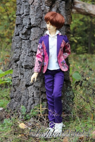 Как я шила пиджак — Одежда и обувь для кукол BJD (БЖД): 1/3 (фото 5)