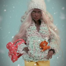 Зимняя девочка Аврора