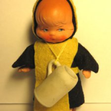 Бисквитная немецкая куколка