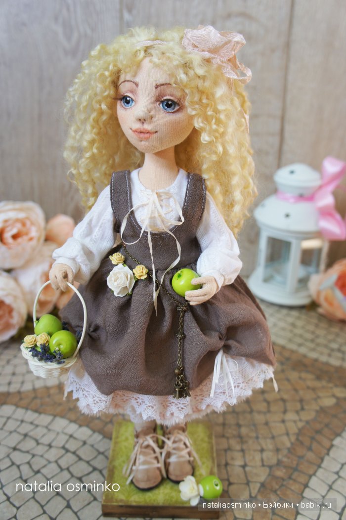 Авторские текстильные куклы Натальи Осминко. Катерина | Бэйбики Авторские текстильные куклы Натальи Осминко. Катерина