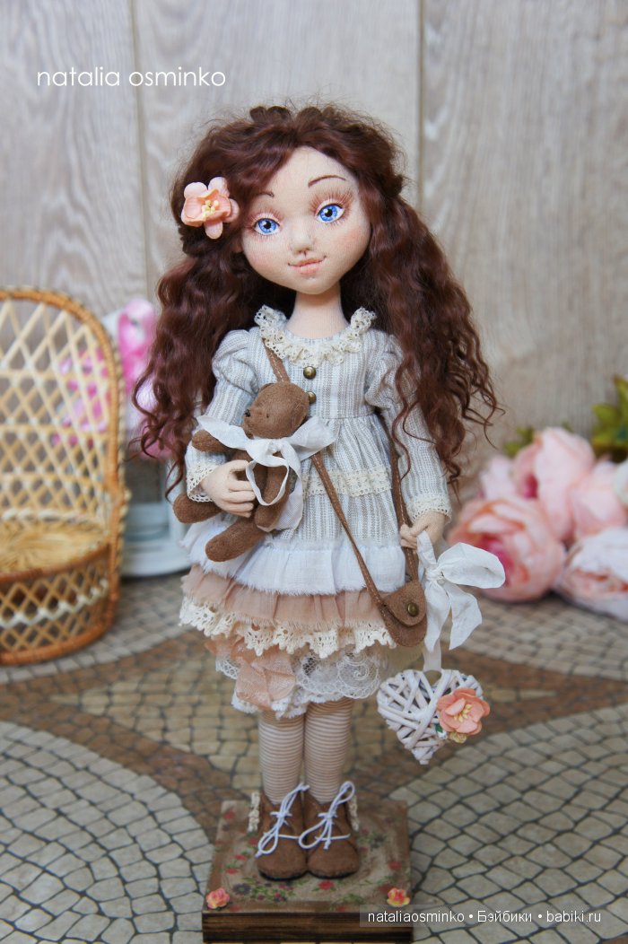 Авторские текстильные куклы Натальи Осминко. Юлия | Бэйбики Авторские текстильные куклы Натальи Осминко. Юлия