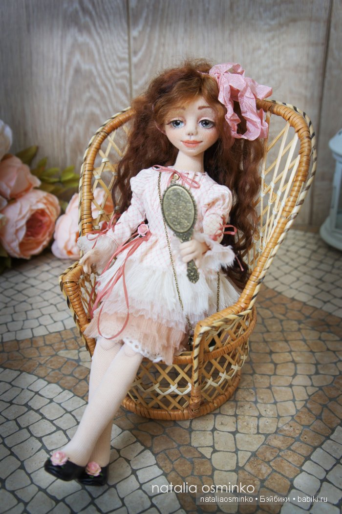 Авторские текстильные куклы Натальи Осминко. Алиса | Бэйбики Авторские текстильные куклы Натальи Осминко. Алиса (фото 2)