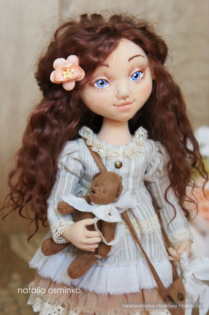 Авторская текстильная кукла Натальи Осминко Авторская текстильная кукла Натальи Осминко