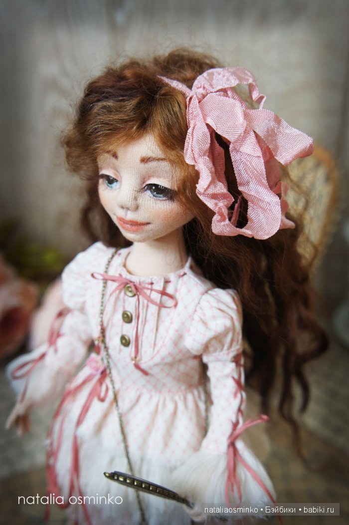 Авторские текстильные куклы Натальи Осминко. Алиса | Бэйбики Авторские текстильные куклы Натальи Осминко. Алиса
