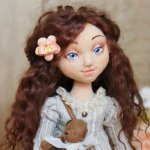 Авторские текстильные куклы Натальи Осминко. Юлия