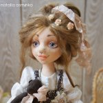 Авторские текстильные куклы Натальи Осминко. Полина