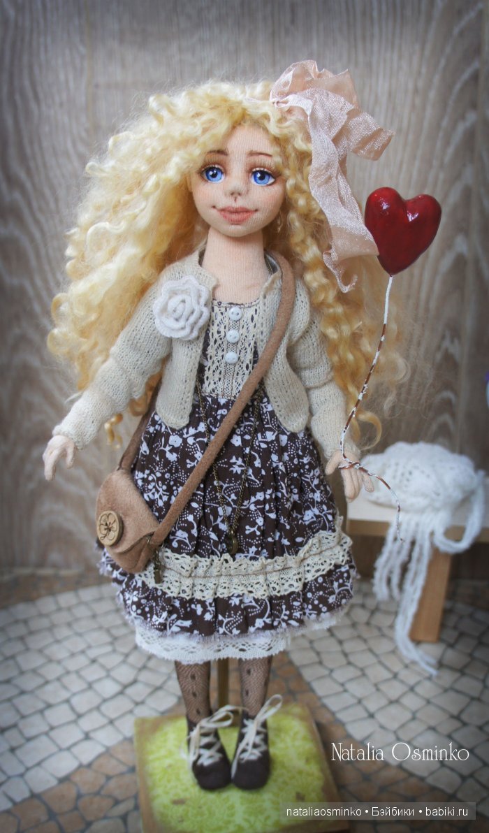 Авторские текстильные куклы Натальи Осминко. Карина | Бэйбики Авторские текстильные куклы Натальи Осминко. Карина