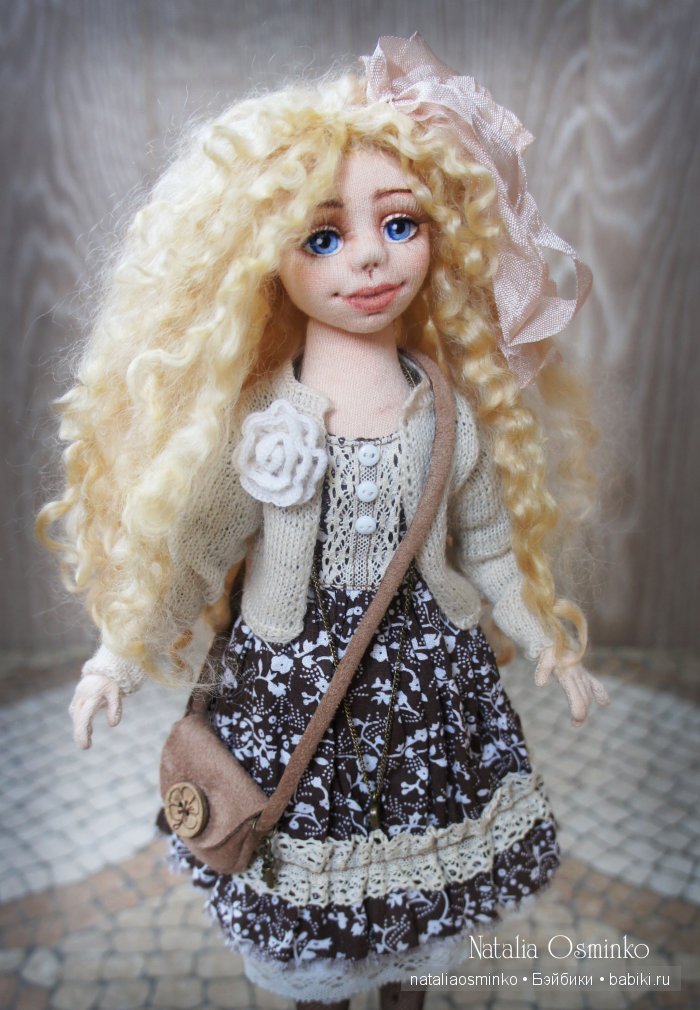Авторские текстильные куклы Натальи Осминко. Карина | Бэйбики Авторские текстильные куклы Натальи Осминко. Карина (фото 3)