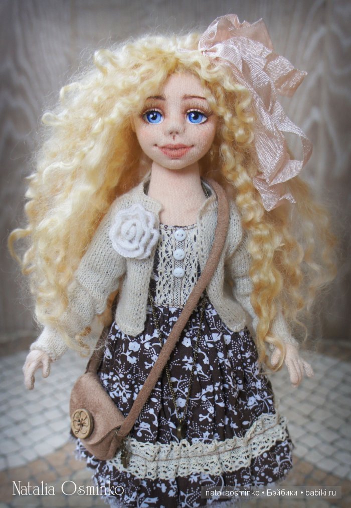 Авторские текстильные куклы Натальи Осминко. Карина | Бэйбики Авторские текстильные куклы Натальи Осминко. Карина (фото 2)