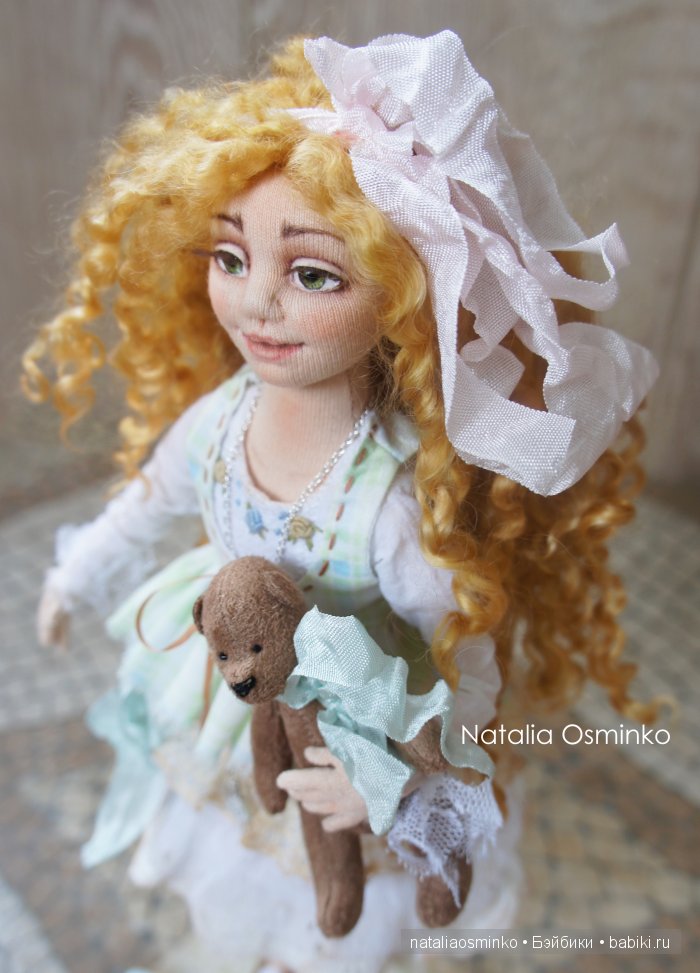 Авторские текстильные куклы Натальи Осминко. Лилия (фото 4)