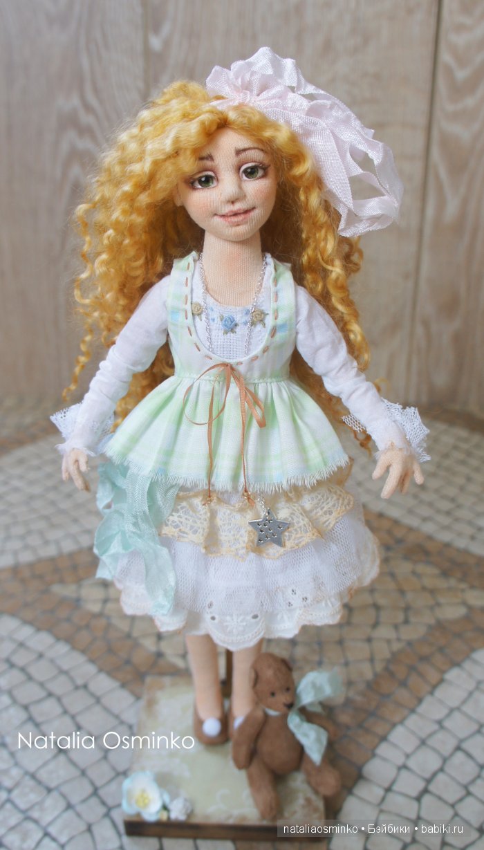 Авторские текстильные куклы Натальи Осминко. Лилия