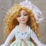 Авторские текстильные куклы Натальи Осминко. Лилия