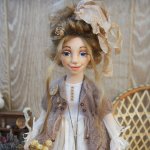 Авторские текстильные куклы Натальи Осминко. Варя