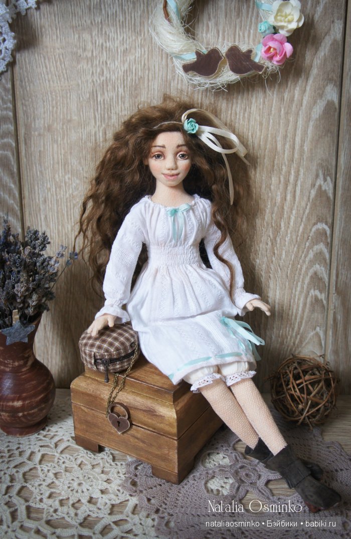 Авторские текстильные куклы Натальи Осминко. Алёнка | Бэйбики Авторские текстильные куклы Натальи Осминко. Алёнка (фото 4)