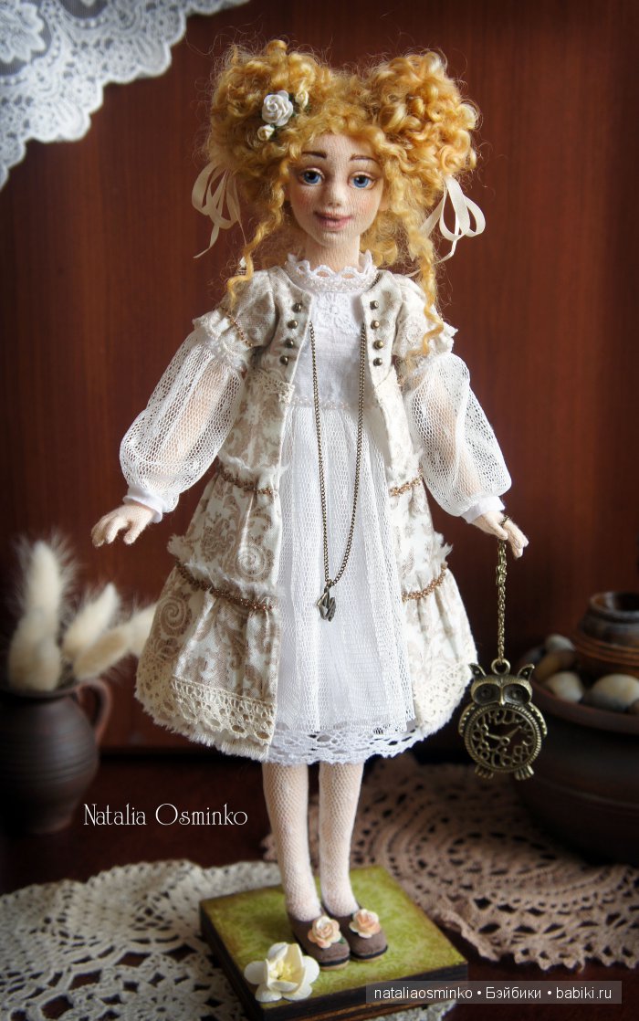 Авторские текстильные куклы Натальи Осминко. Дарья | Бэйбики Авторские текстильные куклы Натальи Осминко. Дарья (фото 4)