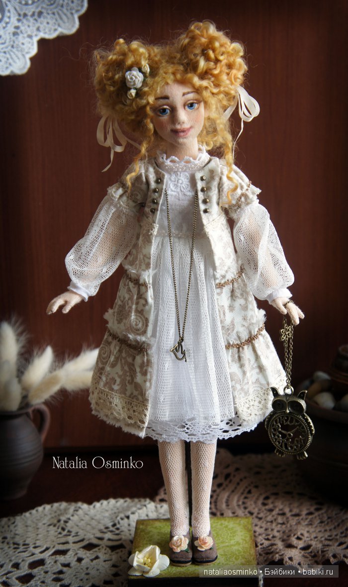 Авторские текстильные куклы Натальи Осминко. Дарья | Бэйбики Авторские текстильные куклы Натальи Осминко. Дарья