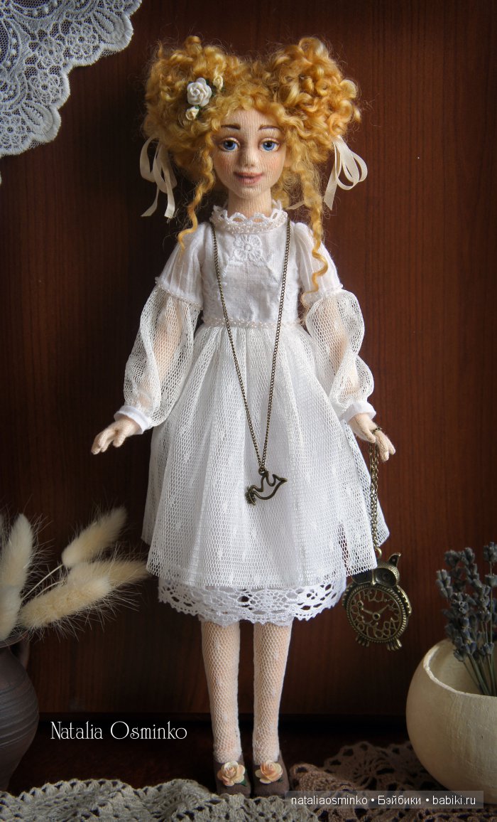 Авторские текстильные куклы Натальи Осминко. Дарья | Бэйбики Авторские текстильные куклы Натальи Осминко. Дарья (фото 5)