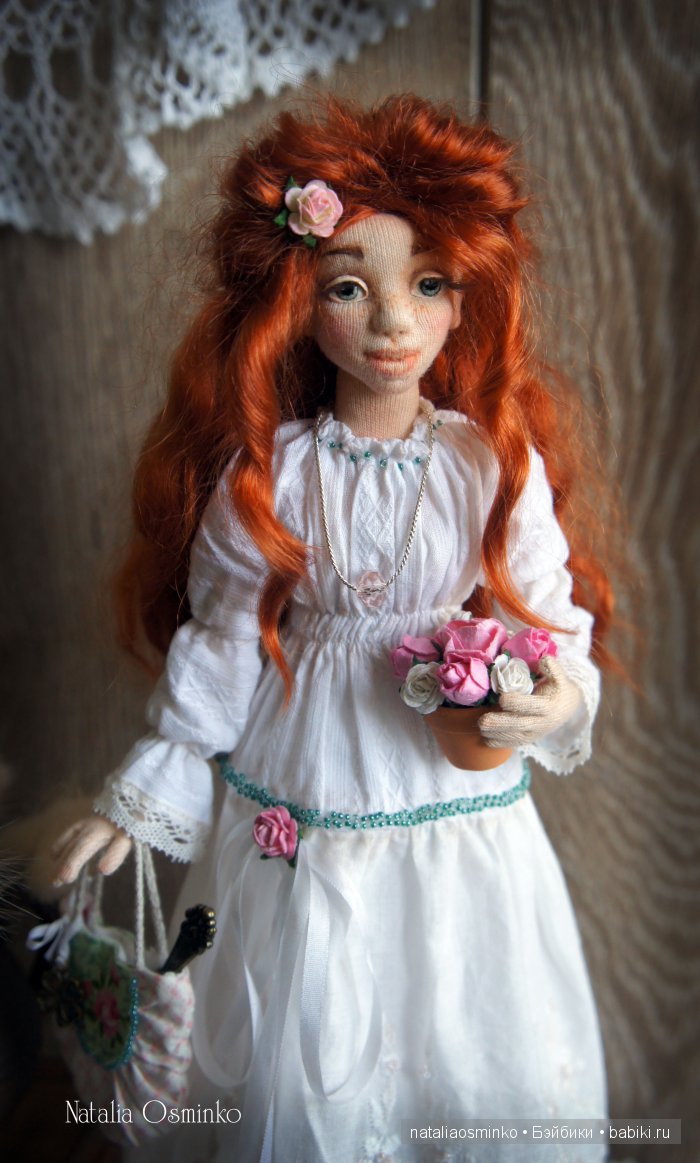 Авторские текстильные куклы Натальи Осминко. Аглая | Бэйбики Авторские текстильные куклы Натальи Осминко. Аглая