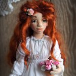 Авторские текстильные куклы Натальи Осминко. Аглая