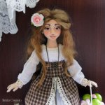 Авторские текстильные куклы Натальи Осминко. Ольга