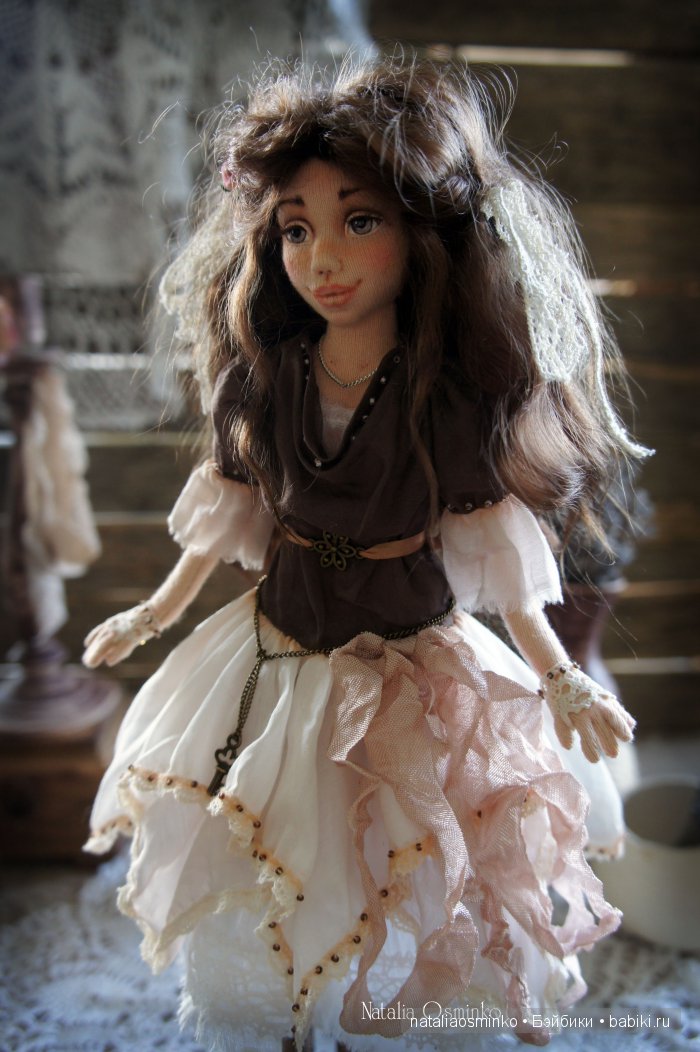 Авторские куклы из ткани Натальи Осминко. Натали (фото 2)